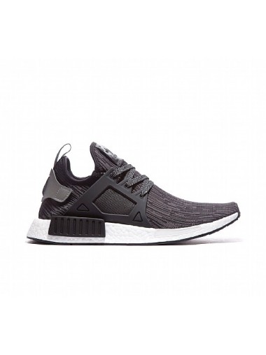 Adidas NMD XR1 Primeknit Trainer - Black / Metallic Silver